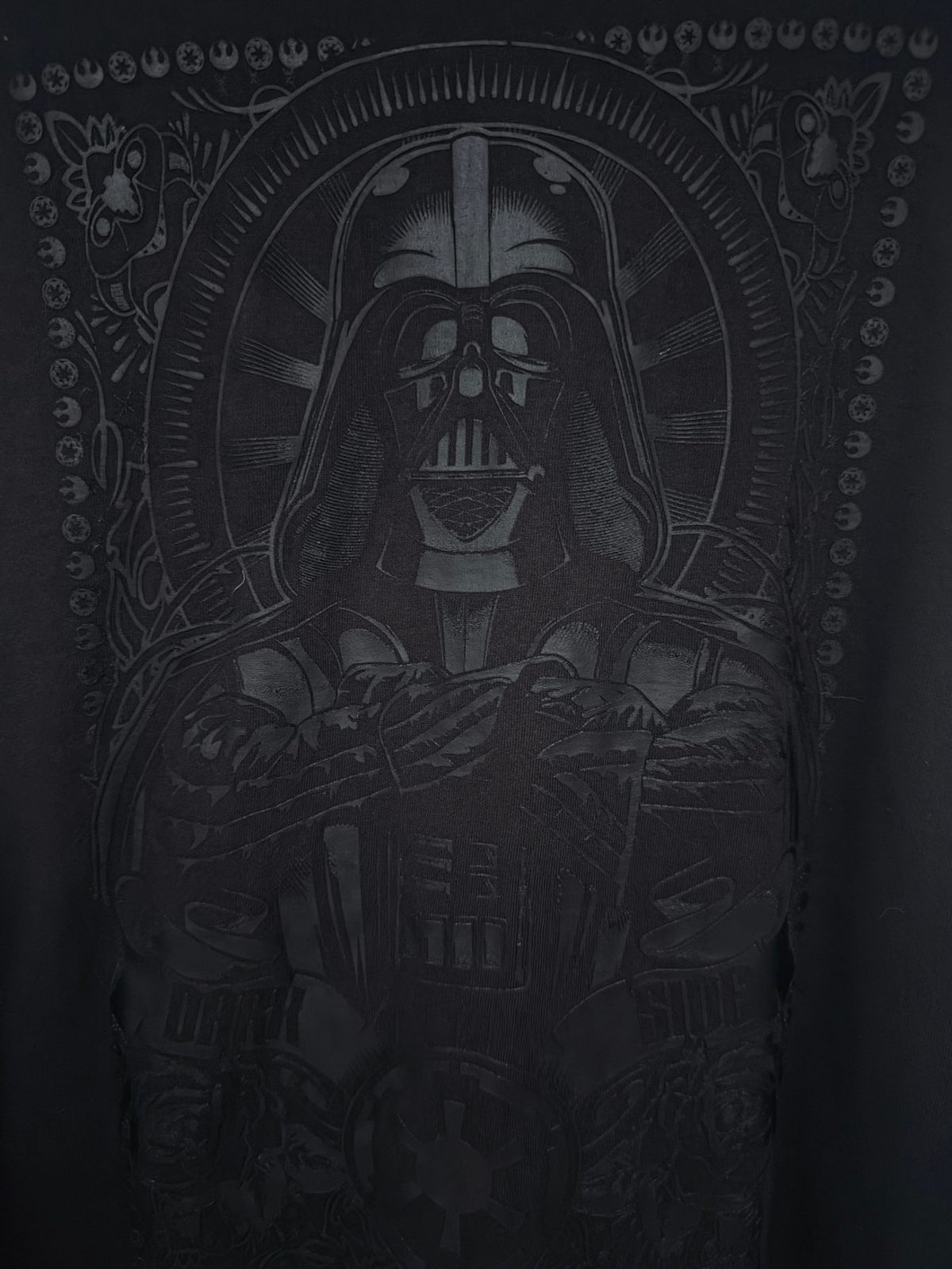 Star Wars Men's Black Star Wars Crewneck T-Shirt — view 4