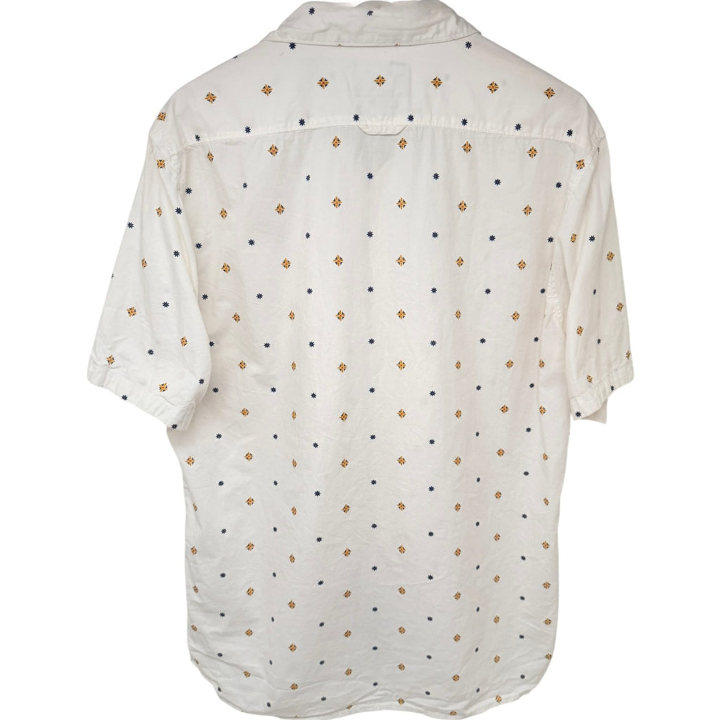Billabong Men's White Button-Up — back view