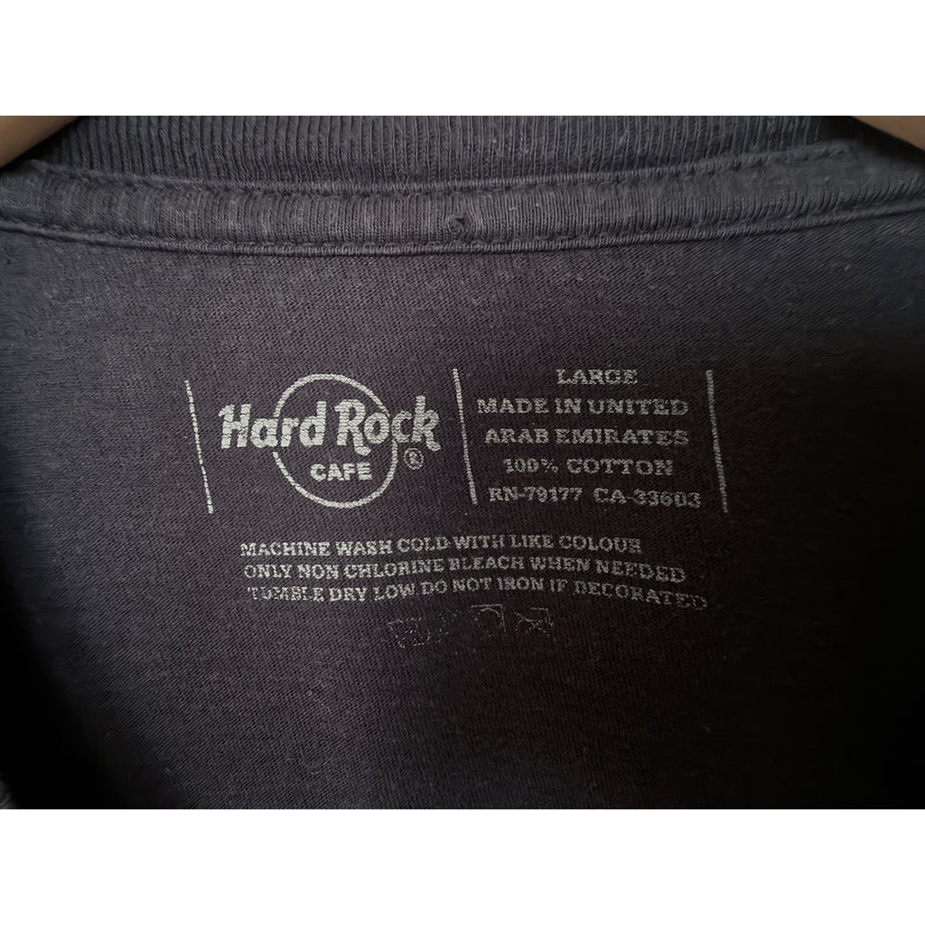 Hard Rock Cafe Cabo Wabo Cantina T Shirt Mens XL Black Graphic Short Sleeve Tee