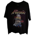 Poison Rock N Roll Skull Graphic Band T Shirt Black Mens 2XL