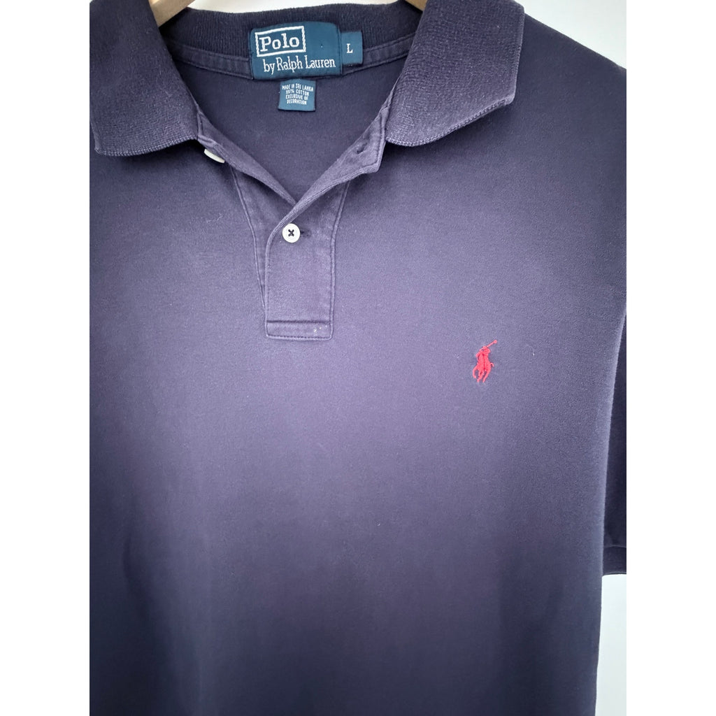 Polo Ralph Lauren Blue Short Sleeve Polo Shirt Large