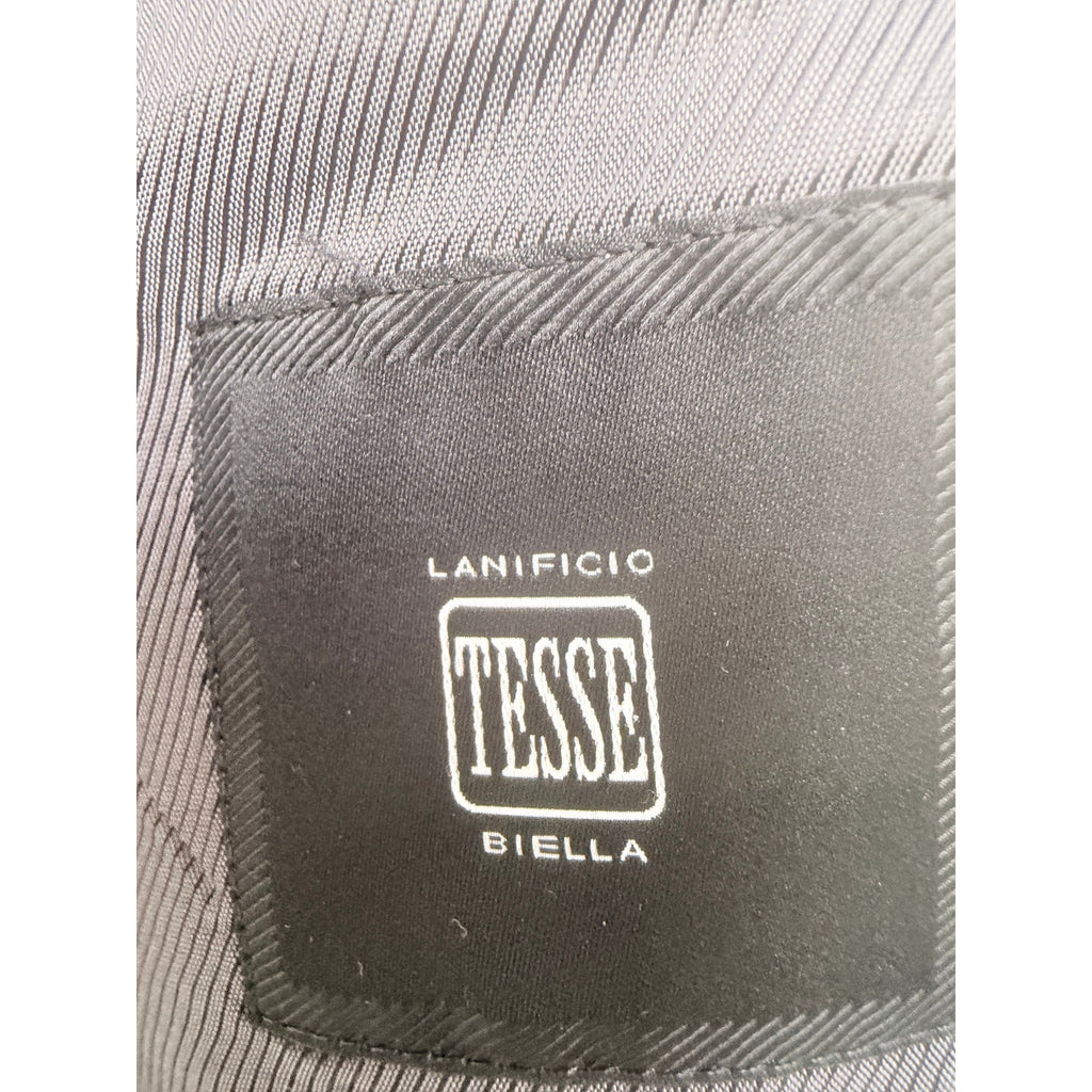 Hugo Boss Sport Coat Mens 42R Gray Wool Blazer Lanificio Tesse Italy 2 Button