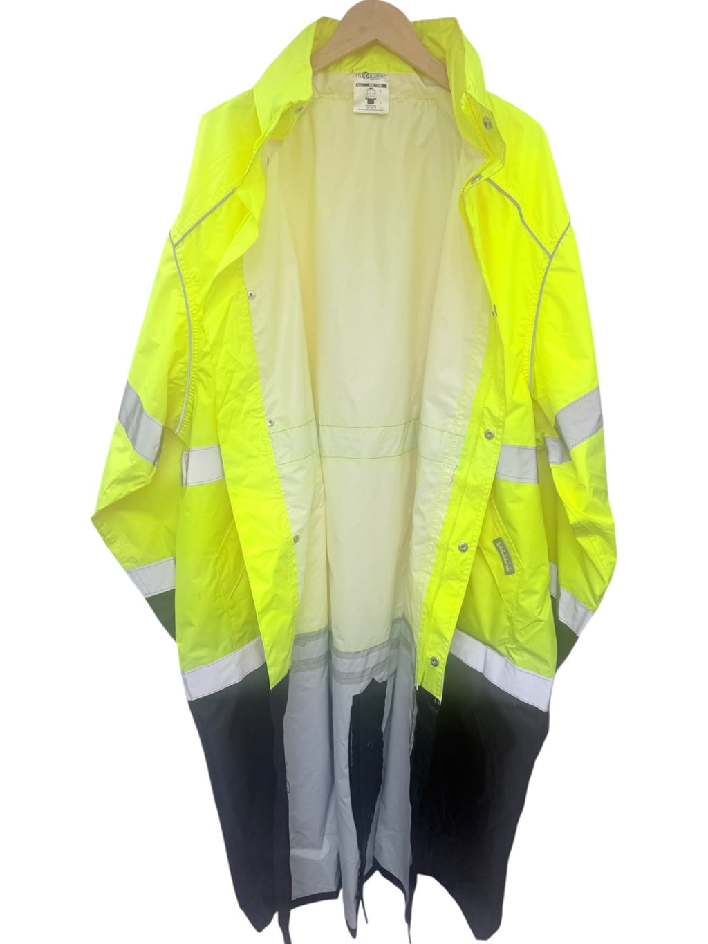 ML Kishigo Men's Yellow Colorblock Coat — view 4