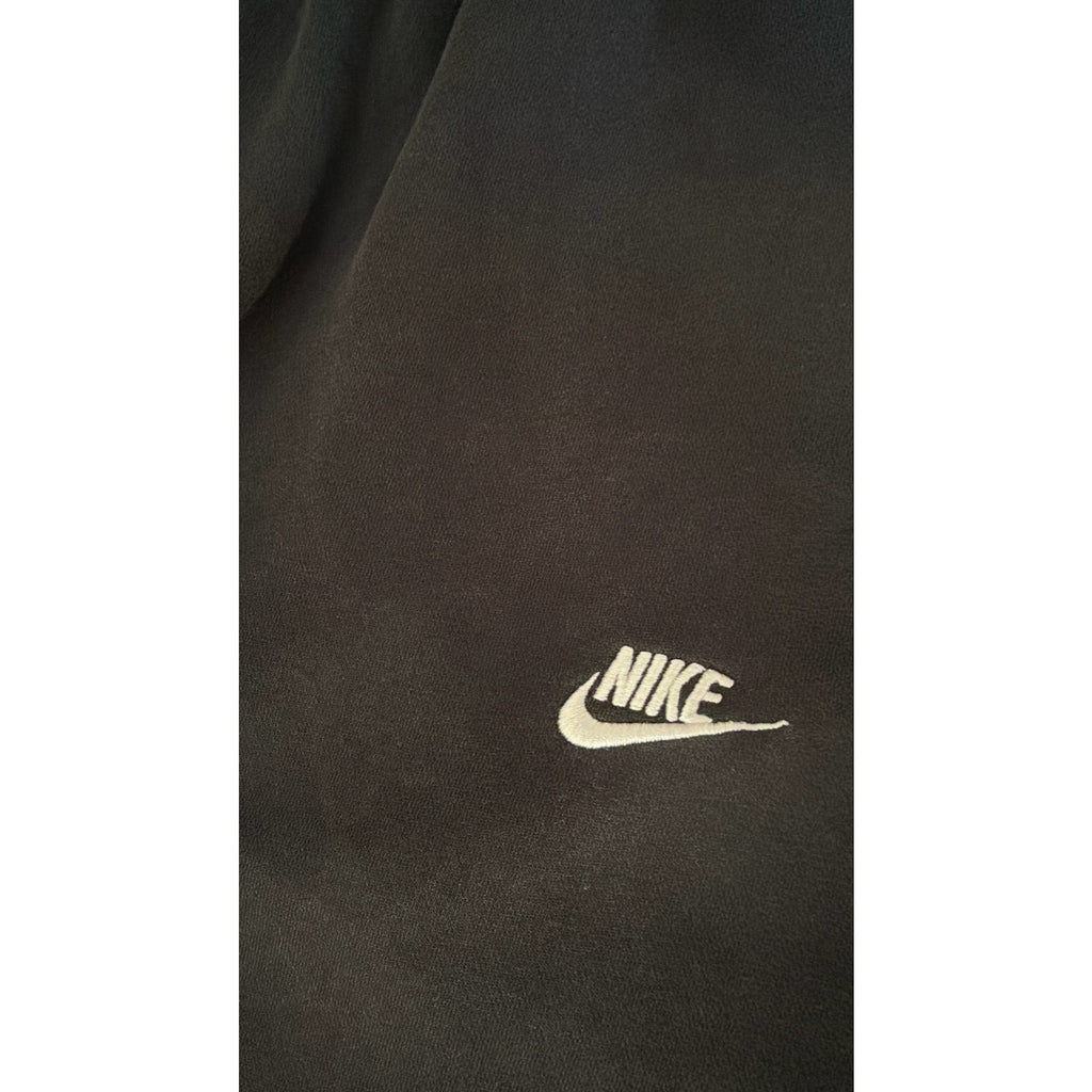 Nike Mens XXL Tall Black Fleece Sweatpants Joggers Swoosh