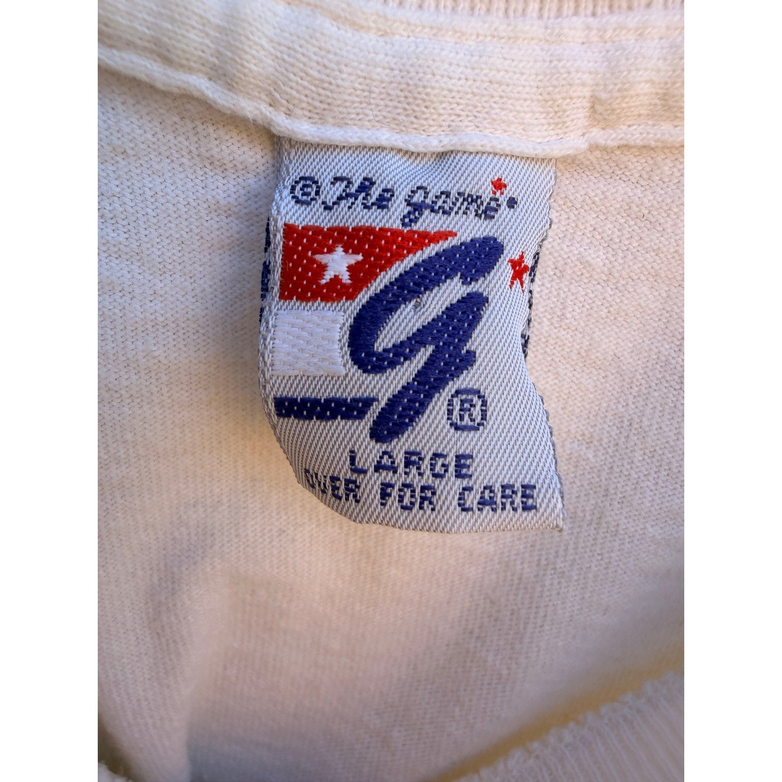 Vintage U.S. Navy T-Shirt Large The Game