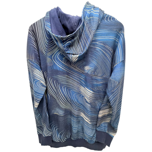 adidas Women's Blue Hoodie — back view