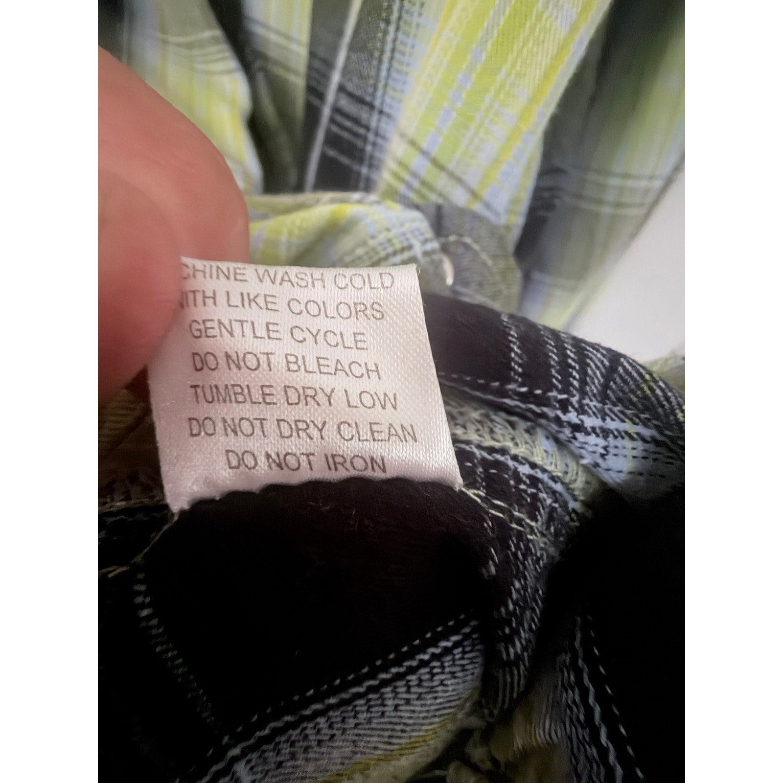 Rolling Paper Co Plaid Snap Shirt Mens XXL