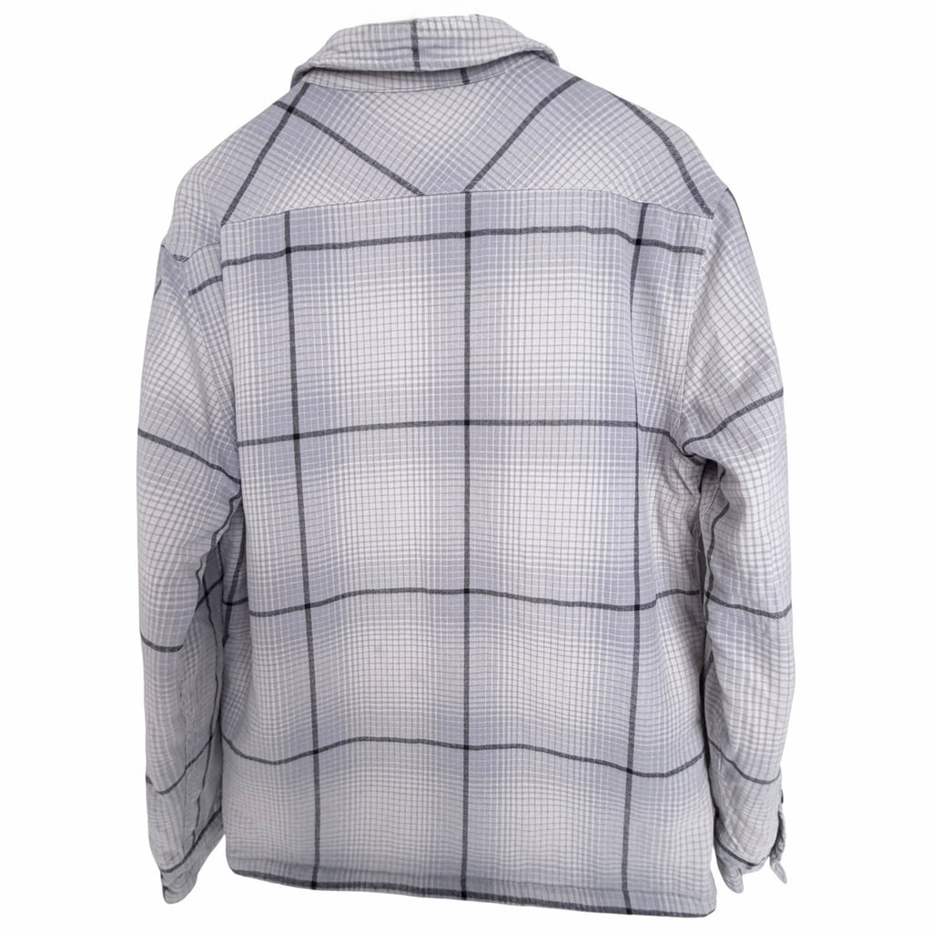 Quiksilver Plaid Quilted Jacket Mens Large