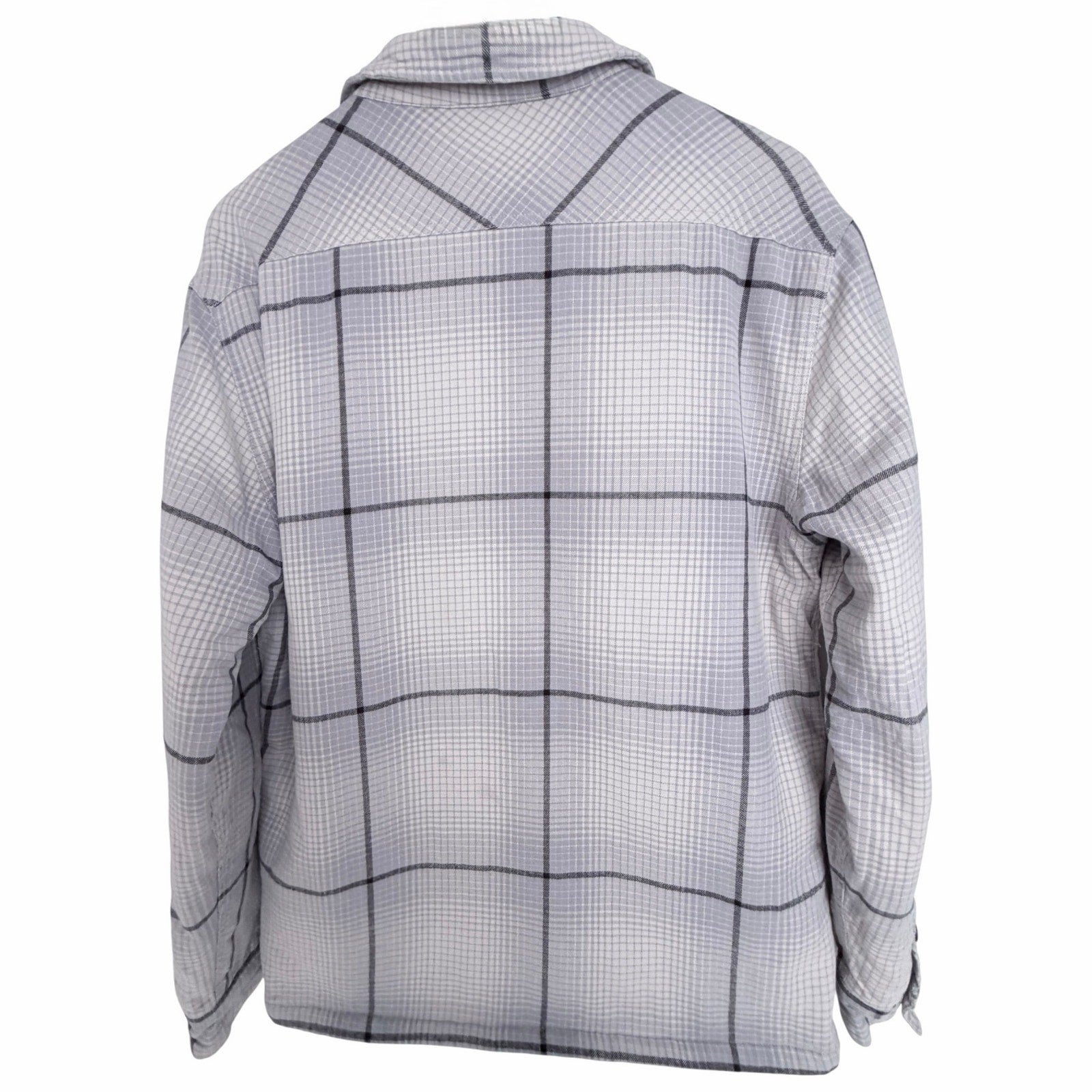 Quiksilver Plaid Quilted Jacket Mens Large