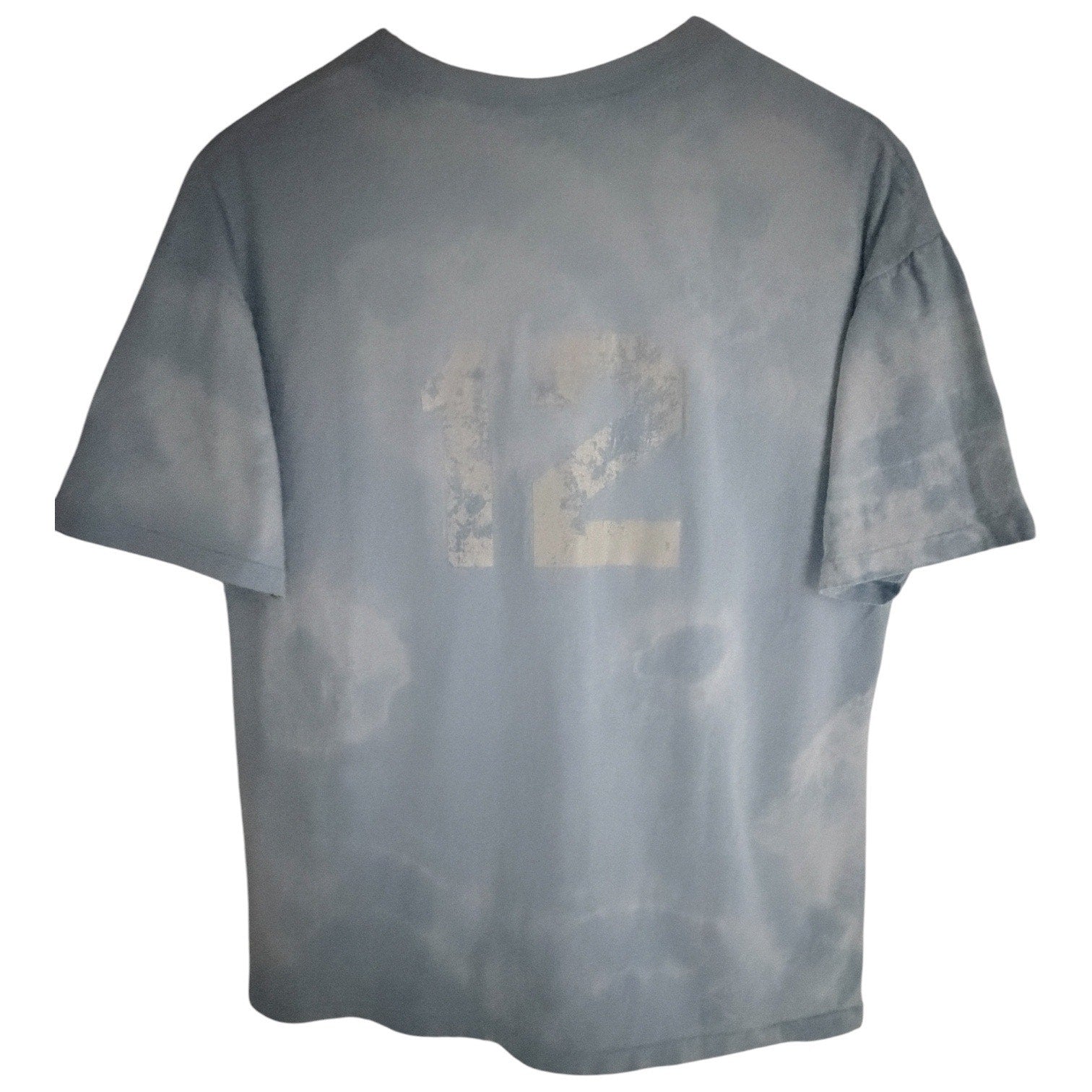 Miller Tie Dye Graphic T Shirt Mens XL Blue Made In USA