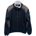 KUHL Sherpa Lined Fleece Jacket Mens Large Black Brown Outdoor Full Zip Coat