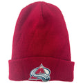 Rossmor Industries, Inc. Men's Burgundy Colorado Avalanche Beanie — front view