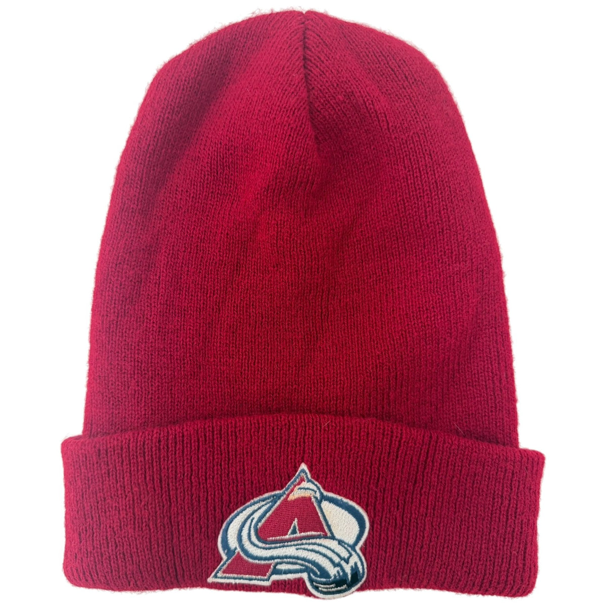 Rossmor Industries, Inc. Men's Burgundy Colorado Avalanche Beanie — front view