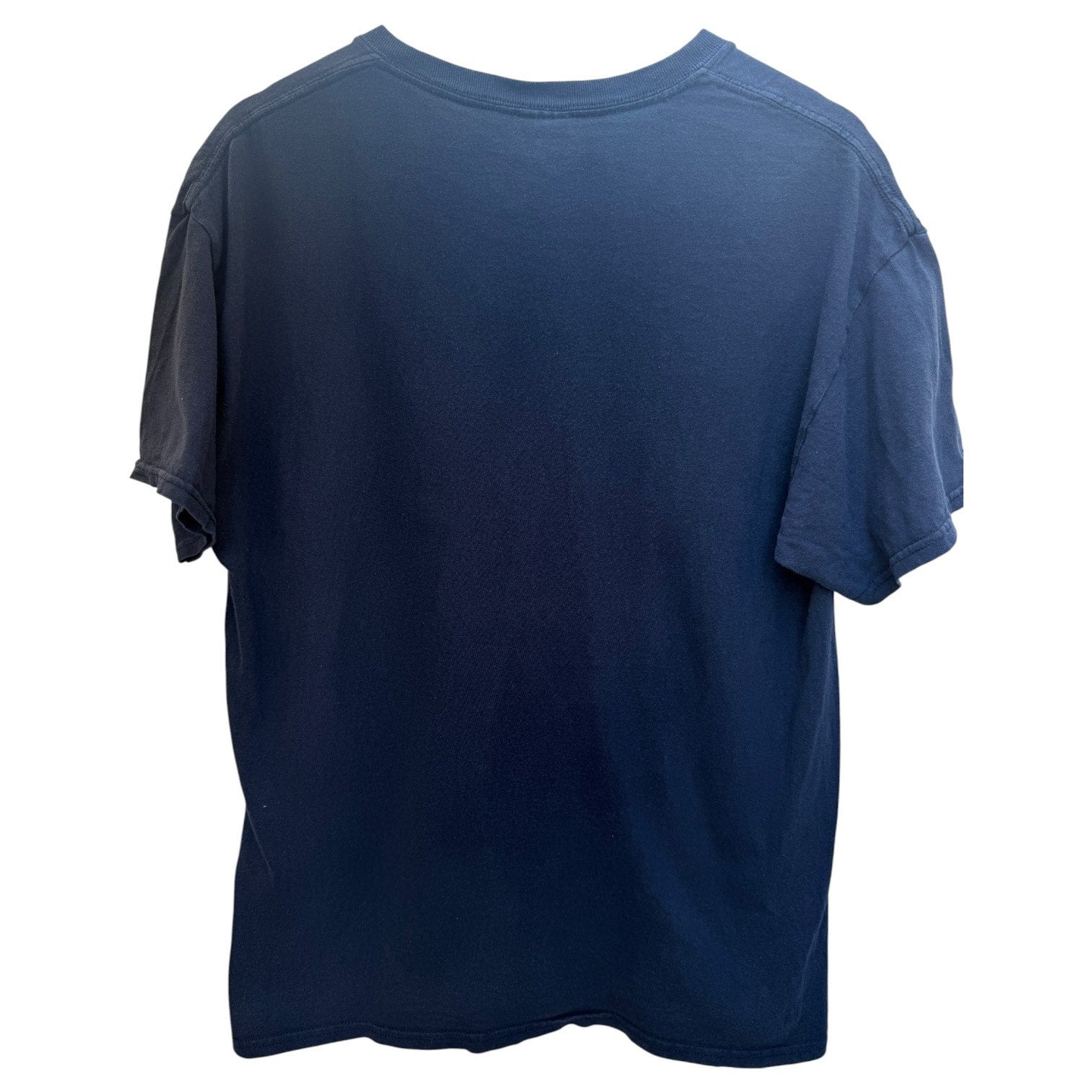 Seattle Seahawks Super Bowl XLVIII Champions T Shirt Mens Large Navy Fan Tee