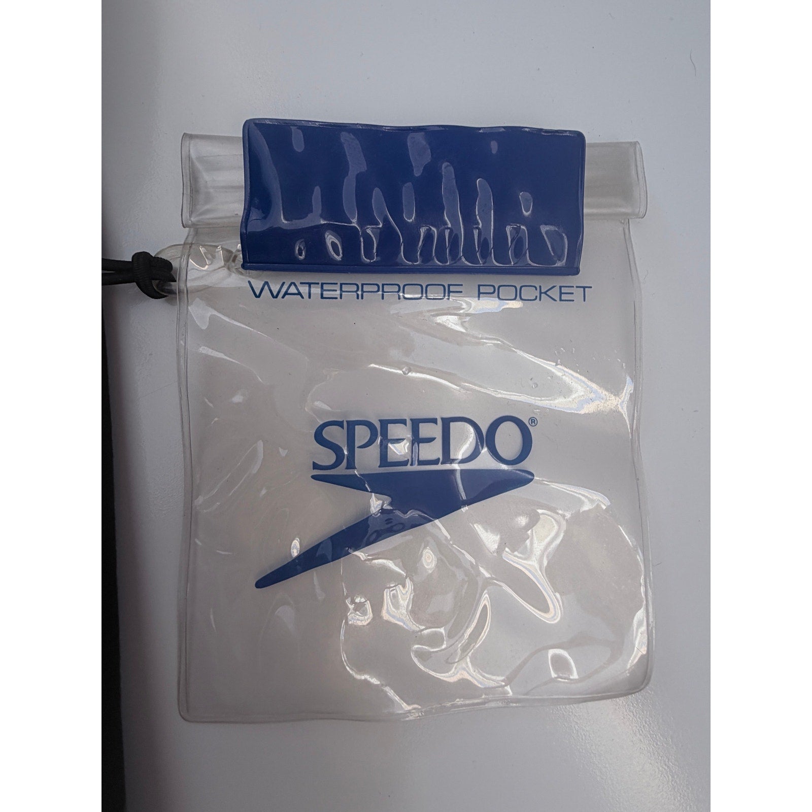 Speedo Swim Trunks Mens Small Black Cargo Board Shorts NWT