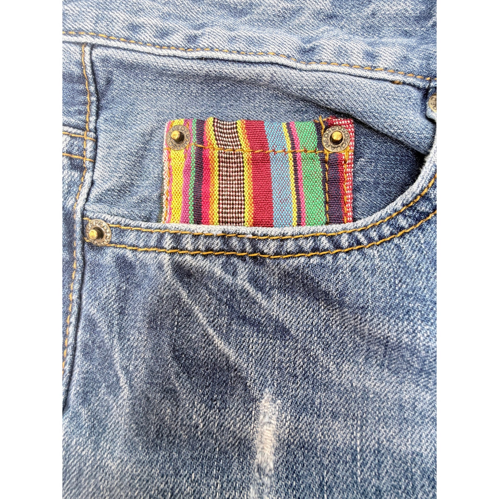 DSquared2 Mens Jean Shorts Size 29 Distressed Denim Designer Luxury Italy Style