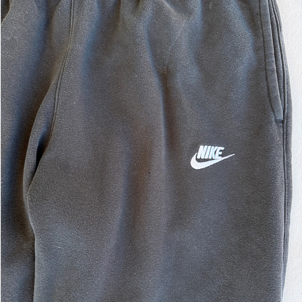 Nike Sweatpants Mens XL Black Athletic Jogger Swoosh Fleece Training Pants