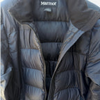 Marmot Black 700 Fill Packable Down Puffer Jacket - Men's M