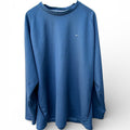 Nike Vintage Silver Tag Long Sleeve Shirt Large Tall Blue