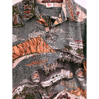 Vintage Lahens Hawaii Honolulu Police Hawaiian Aloha Shirt Mens XL