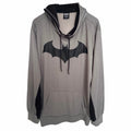 Batman Performance Hoodie Mens 2XL Gray