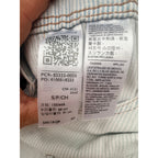 Levi's Vintage Striped Denim Shortall Overalls Women's Small detail image 3