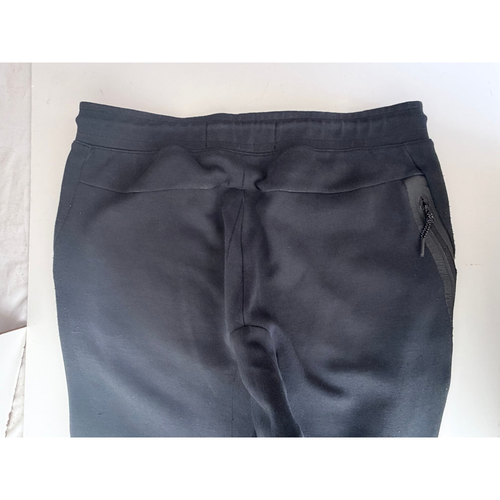 Nike Mens Medium Black Jogger Pants Athletic Sweatpants Swoosh