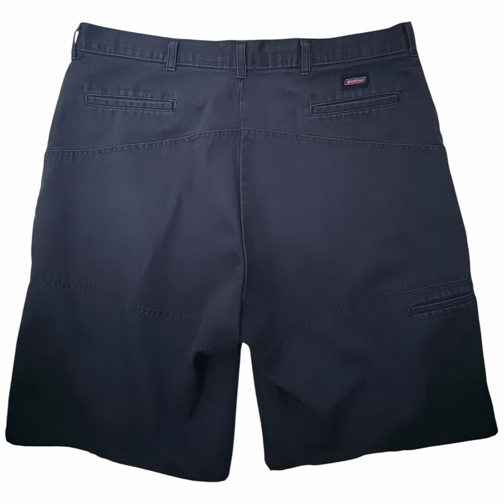 Dickies Blue Work Shorts Mens 40 Flat Front Chino Utility Skate