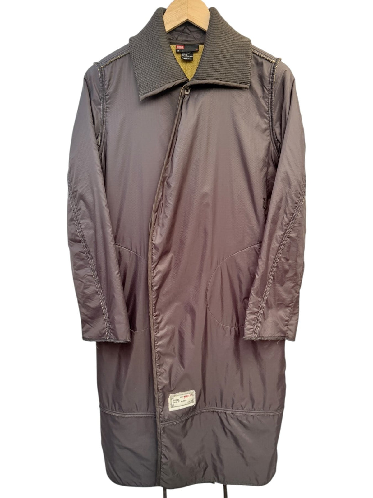 Diesel Women's Brown EXT-Y T-TRL Coat — front view