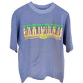 Hawaiian Island Surfboard Graphic T Shirt Mens Large Blue Vintage Style Tee