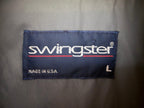 Swingster Men's Purple Colorblock Jacket — brand label