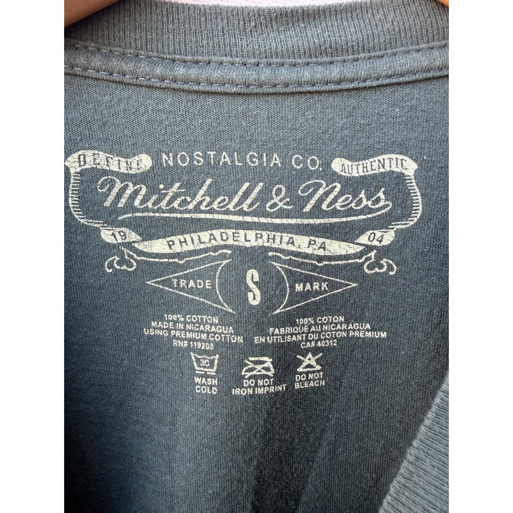 Mitchell & Ness Subway Series 2000 Mets Yankees Graphic Tee Mens Small MLB Tee