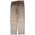 Lee Carpenter Mens 32x32 Tan Carpenter Pants Workwear Cotton Straight Leg