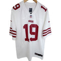 Nike San Francisco 49ers Deebo Samuel 19 NFL On Field Jersey Mens Large White