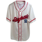 Nickelodeon Men's White Rugrats Baseball Jersey — front view