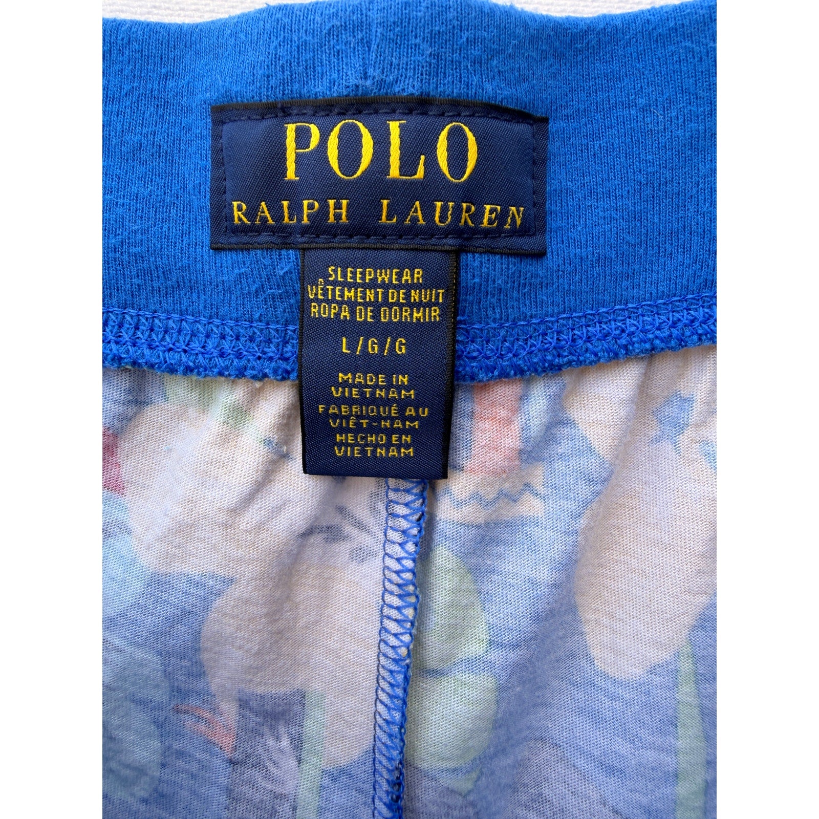 Polo Ralph Lauren Floral Sleepwear Lounge Pants Large additional view 3