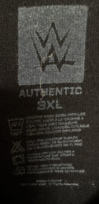 WWE Men's Black WWE Authentic Wear T-Shirt — brand label