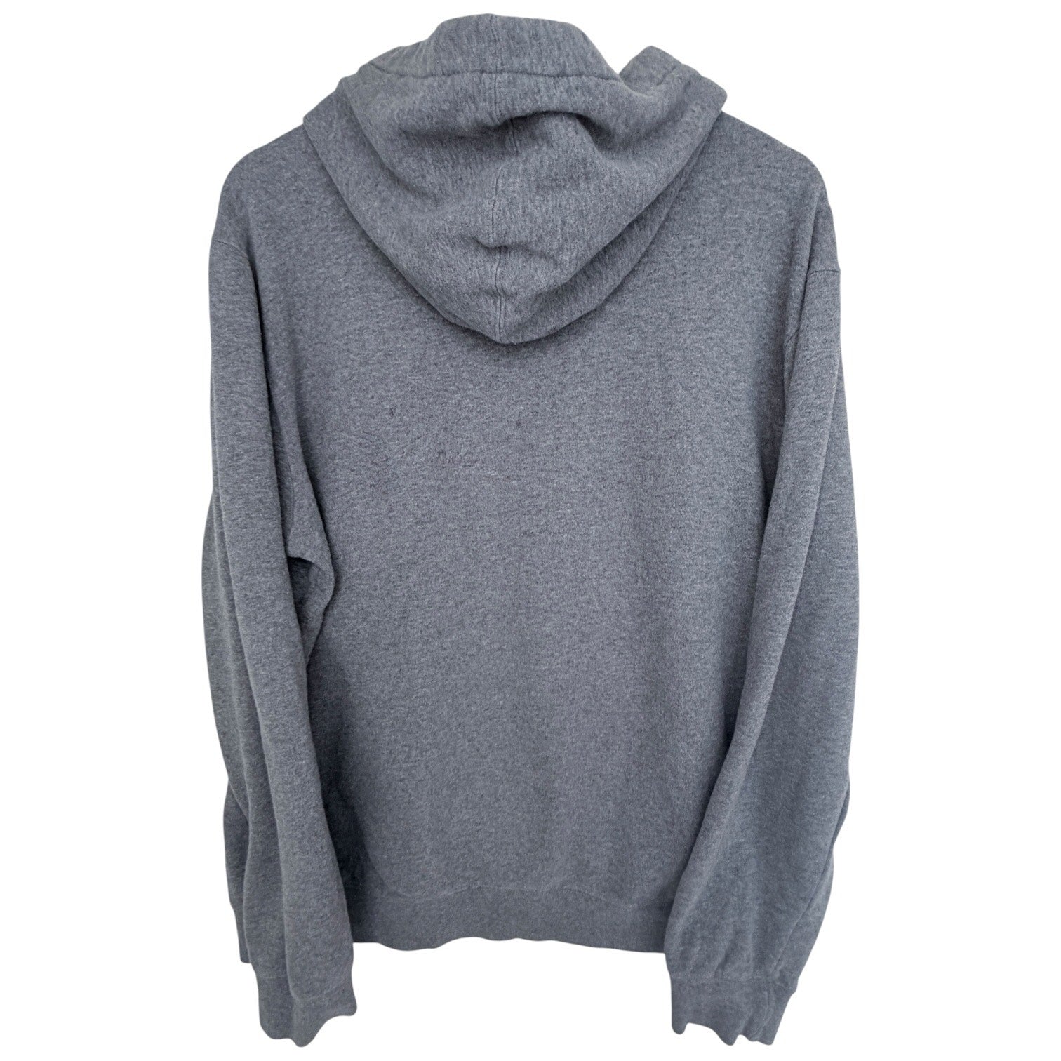 Fox Racing Hoodie Womens Large Gray Neon Graphic Pullover Sweatshirt