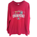 Ohio State National Champions Long Sleeve Shirt Mens XL Red Fiesta Bowl 2003