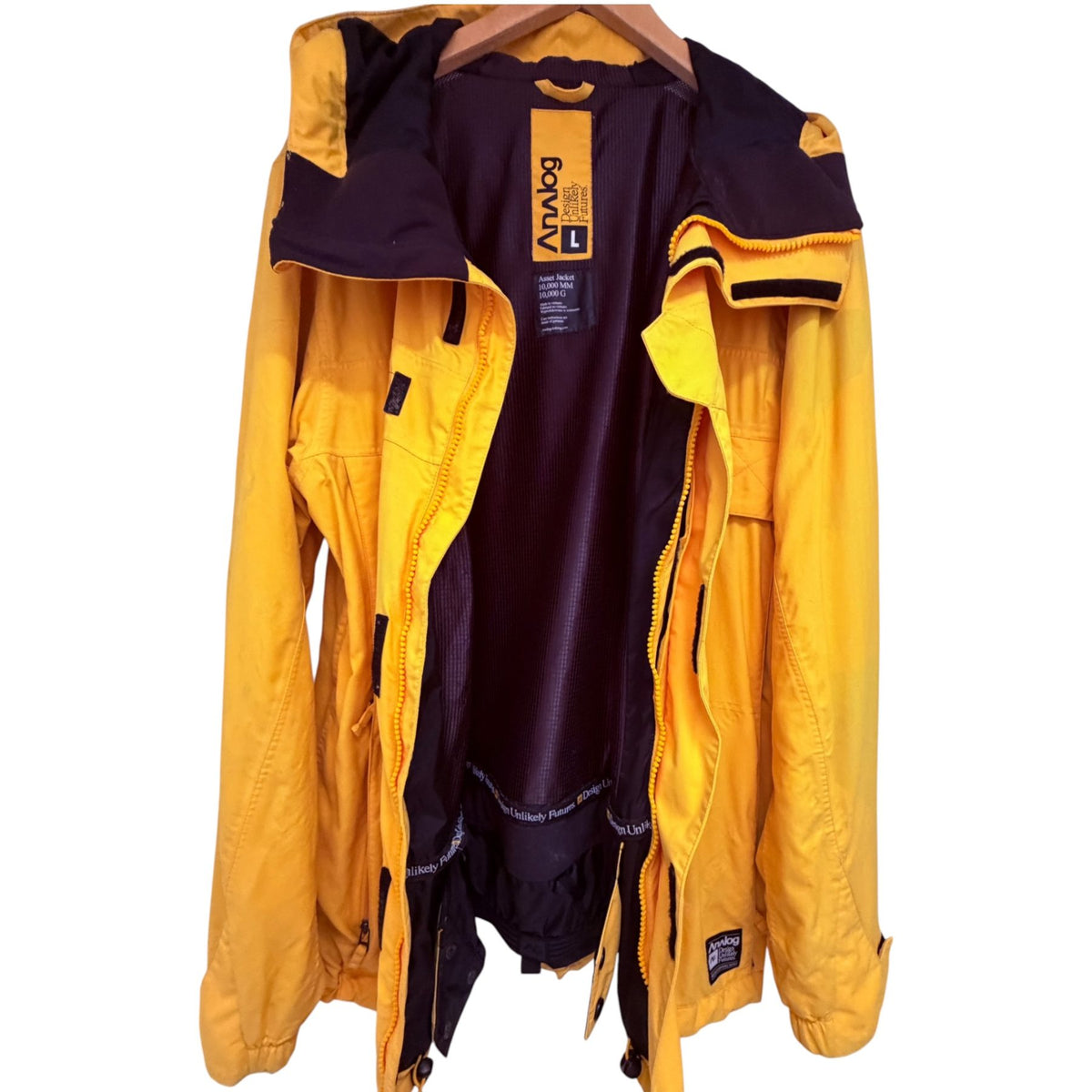 Analog Men's Yellow Asset Jacket Jacket — view 4