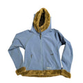 Women's Marmot blue Marmot blue fur lined jacket Small