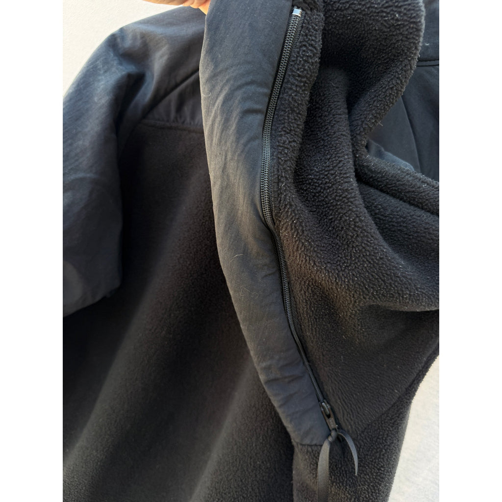 Marmot Fleece Jacket Mens Large Black Full Zip Outdoor