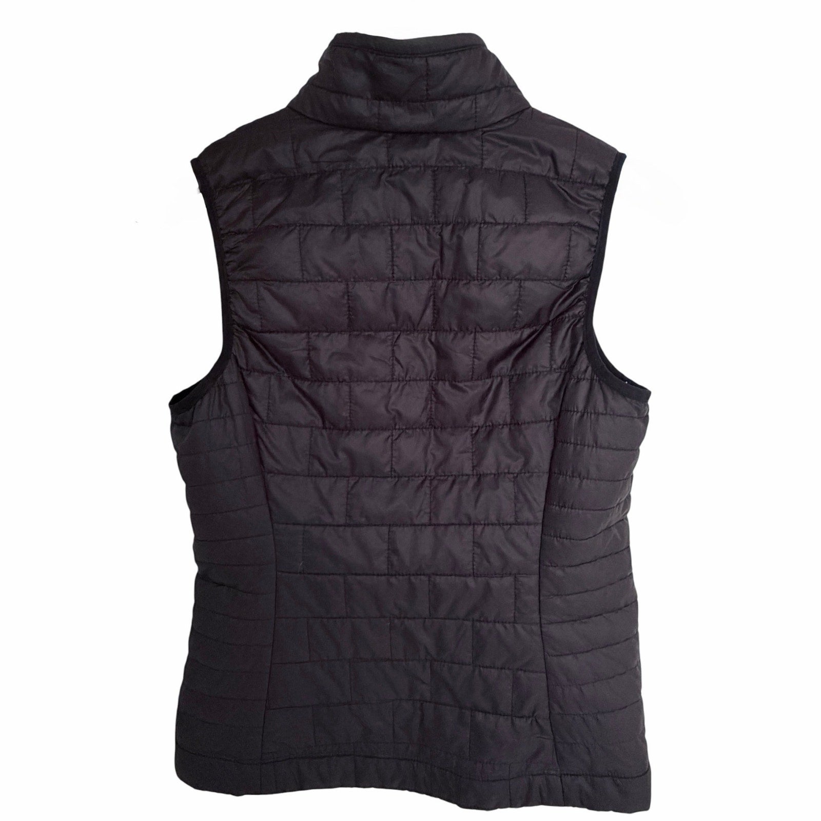 Patagonia Nano Puff Vest Womens S Black Full Zip Lightweight Insulated Outdoor