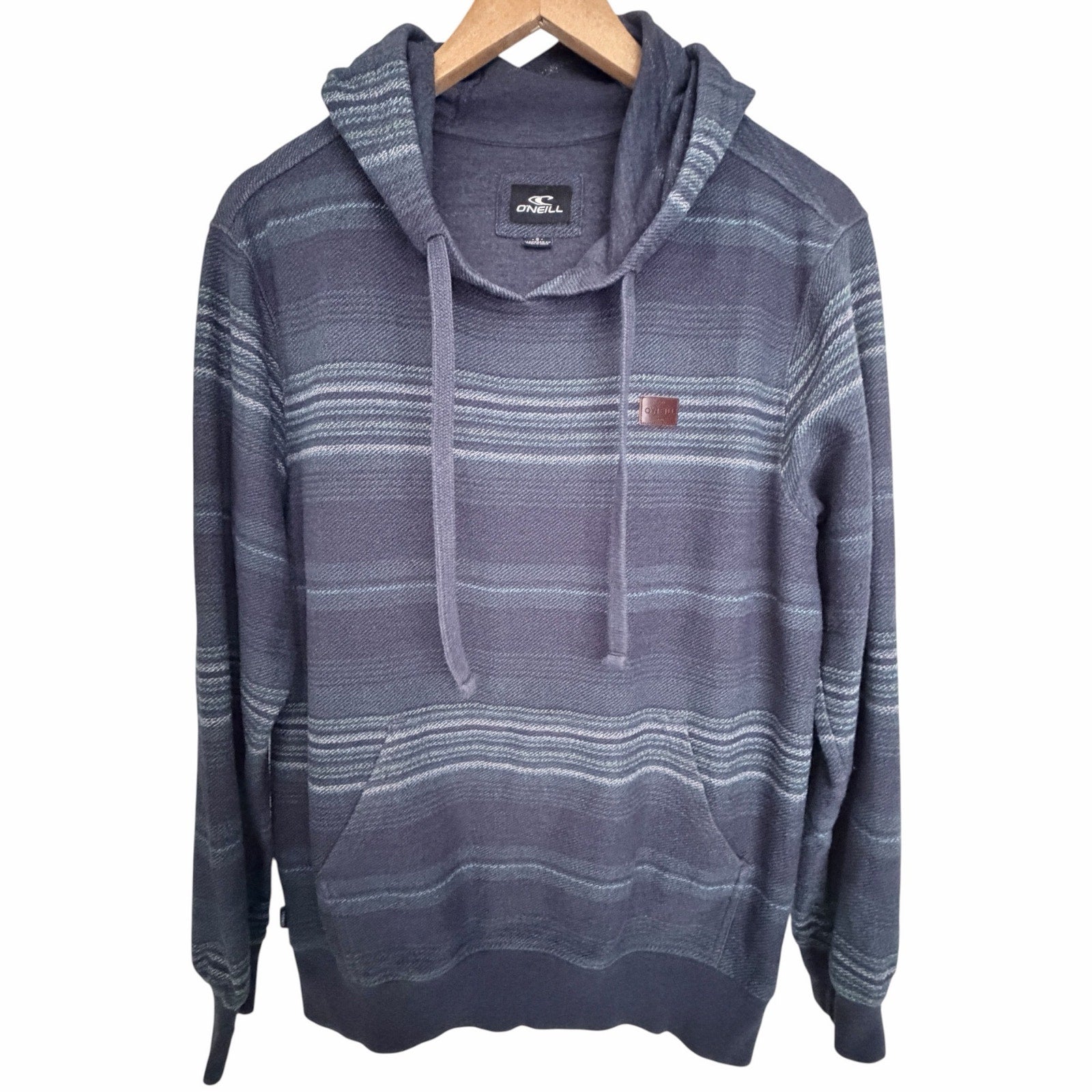 O'Neill Striped Hoodie Mens Small