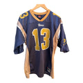 Vintage St Louis Rams Kurt Warner #13 Nike Team NFL Jersey Mens M
