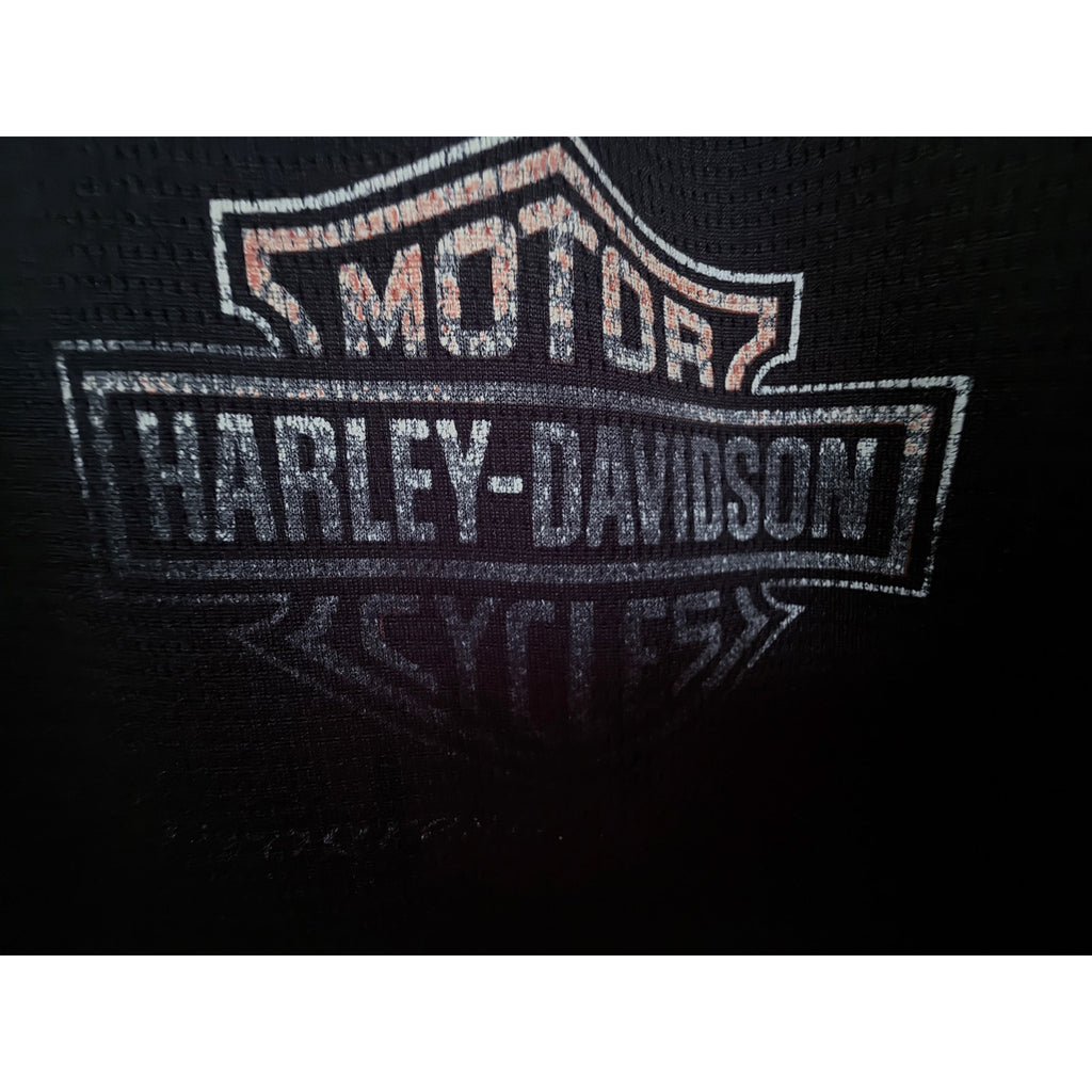 Harley Davidson Long Sleeve Shirt Mens Large Black Progreso Yucatan Mexico