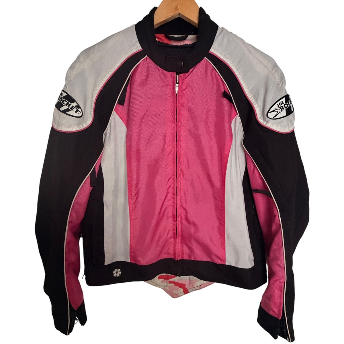 Joe Rocket Pink Rocket Girl Motorcycle Full Armor Jacket - Women's L