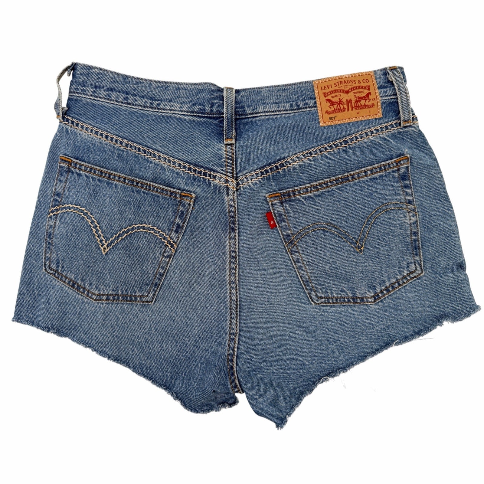 Levi's Women's 501 Original Switch Stitch Denim Shorts 30