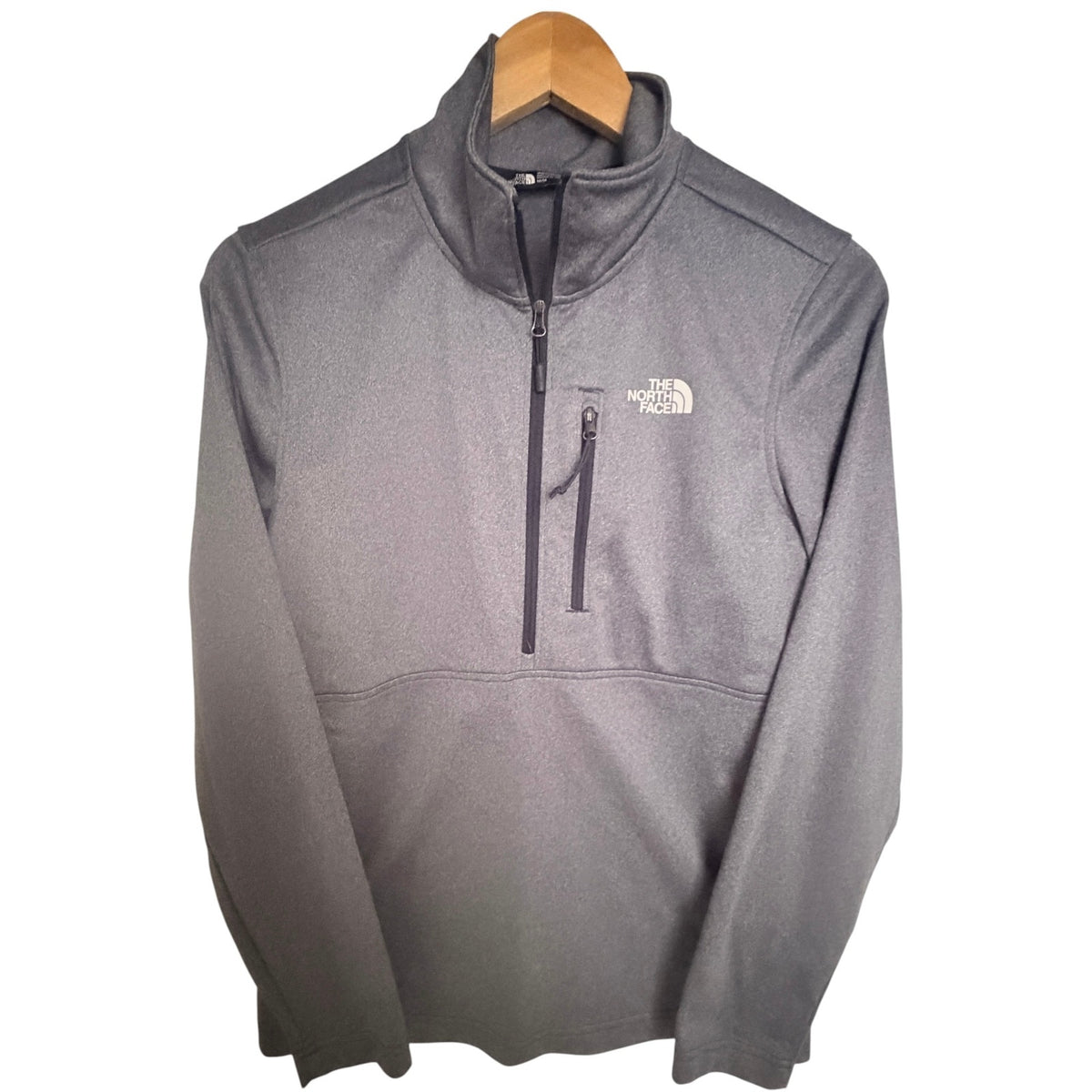 The North Face Gray Quarter Zip Pullover NF0A3RUV Jacket - Women's M