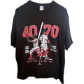 Ronald Acuna Jr 40 70 Club T Shirt Mens XL Black Atlanta Braves MLB Graphic Tee